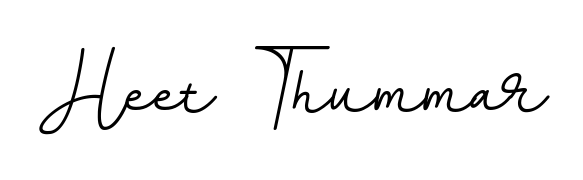 Make a beautiful signature design for name Heet Thummar. Use this online signature maker to create a handwritten signature for free. Heet Thummar signature style 11 images and pictures png