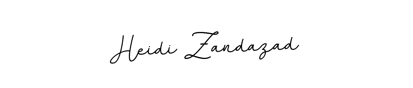 Heidi Zandazad stylish signature style. Best Handwritten Sign (BallpointsItalic-DORy9) for my name. Handwritten Signature Collection Ideas for my name Heidi Zandazad. Heidi Zandazad signature style 11 images and pictures png