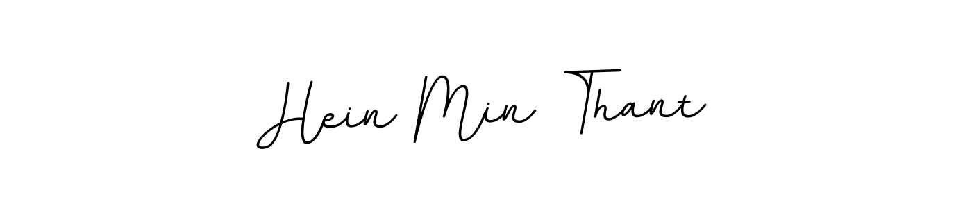 Use a signature maker to create a handwritten signature online. With this signature software, you can design (BallpointsItalic-DORy9) your own signature for name Hein Min Thant. Hein Min Thant signature style 11 images and pictures png