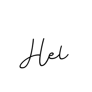 Create a beautiful signature design for name Hel. With this signature (BallpointsItalic-DORy9) fonts, you can make a handwritten signature for free. Hel signature style 11 images and pictures png