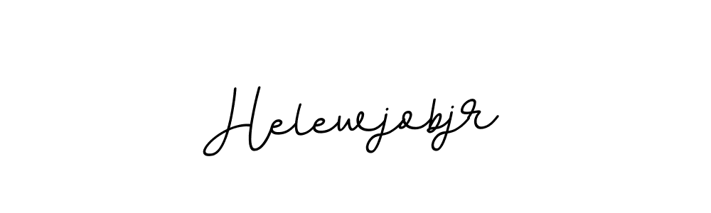 Make a beautiful signature design for name Helewjobjr. With this signature (BallpointsItalic-DORy9) style, you can create a handwritten signature for free. Helewjobjr signature style 11 images and pictures png