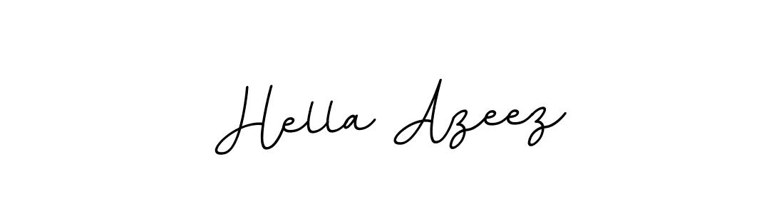You should practise on your own different ways (BallpointsItalic-DORy9) to write your name (Hella Azeez) in signature. don't let someone else do it for you. Hella Azeez signature style 11 images and pictures png