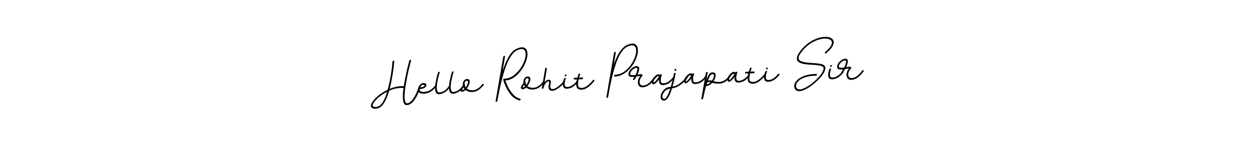 Similarly BallpointsItalic-DORy9 is the best handwritten signature design. Signature creator online .You can use it as an online autograph creator for name Hello Rohit Prajapati Sir. Hello Rohit Prajapati Sir signature style 11 images and pictures png
