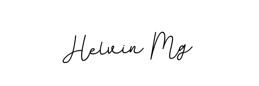 Design your own signature with our free online signature maker. With this signature software, you can create a handwritten (BallpointsItalic-DORy9) signature for name Helvin Mg. Helvin Mg signature style 11 images and pictures png