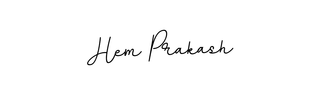 Similarly BallpointsItalic-DORy9 is the best handwritten signature design. Signature creator online .You can use it as an online autograph creator for name Hem Prakash. Hem Prakash signature style 11 images and pictures png