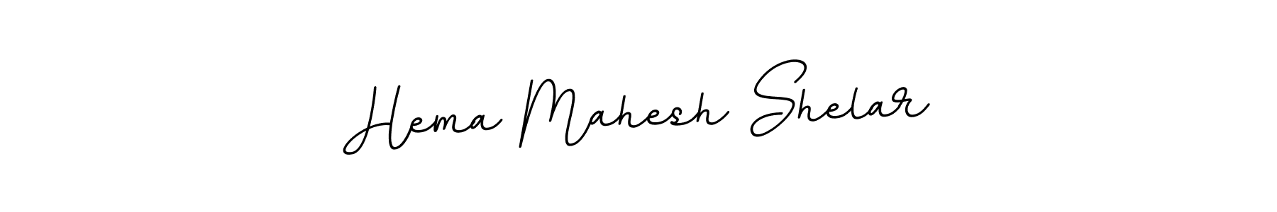 Design your own signature with our free online signature maker. With this signature software, you can create a handwritten (BallpointsItalic-DORy9) signature for name Hema Mahesh Shelar. Hema Mahesh Shelar signature style 11 images and pictures png