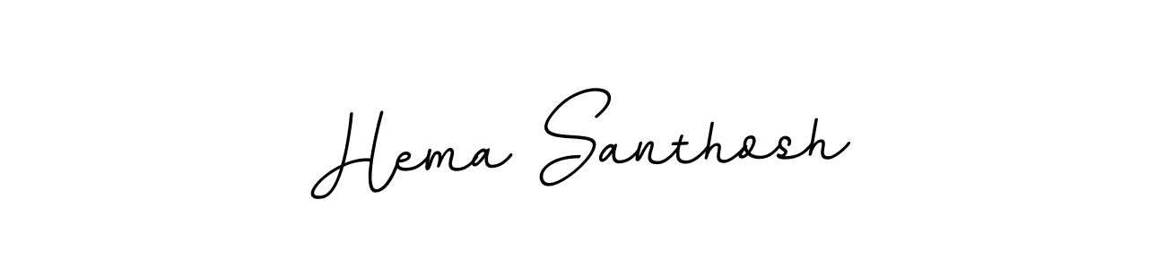 if you are searching for the best signature style for your name Hema Santhosh. so please give up your signature search. here we have designed multiple signature styles  using BallpointsItalic-DORy9. Hema Santhosh signature style 11 images and pictures png