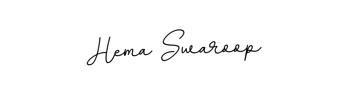 Design your own signature with our free online signature maker. With this signature software, you can create a handwritten (BallpointsItalic-DORy9) signature for name Hema Swaroop. Hema Swaroop signature style 11 images and pictures png