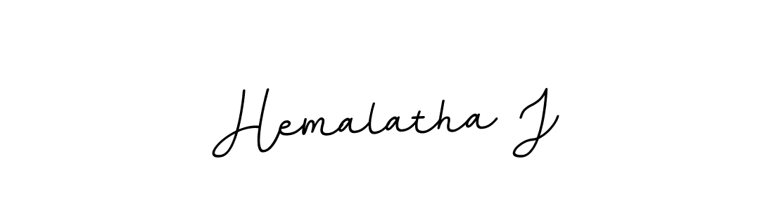 Make a short Hemalatha J signature style. Manage your documents anywhere anytime using BallpointsItalic-DORy9. Create and add eSignatures, submit forms, share and send files easily. Hemalatha J signature style 11 images and pictures png
