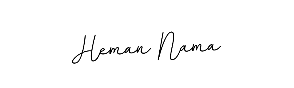 The best way (BallpointsItalic-DORy9) to make a short signature is to pick only two or three words in your name. The name Heman Nama include a total of six letters. For converting this name. Heman Nama signature style 11 images and pictures png
