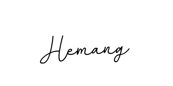 How to make Hemang signature? BallpointsItalic-DORy9 is a professional autograph style. Create handwritten signature for Hemang name. Hemang signature style 11 images and pictures png