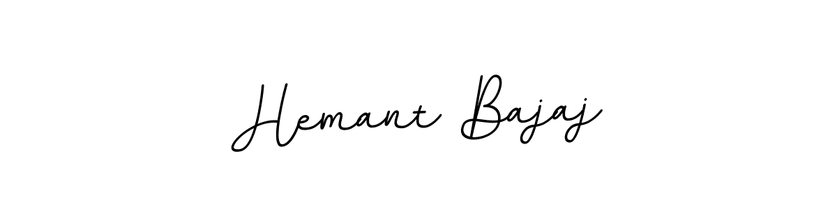 You can use this online signature creator to create a handwritten signature for the name Hemant Bajaj. This is the best online autograph maker. Hemant Bajaj signature style 11 images and pictures png