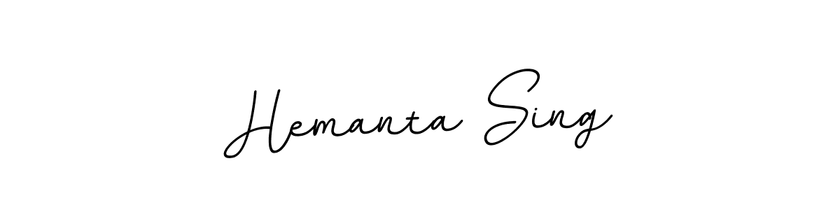 How to make Hemanta Sing signature? BallpointsItalic-DORy9 is a professional autograph style. Create handwritten signature for Hemanta Sing name. Hemanta Sing signature style 11 images and pictures png