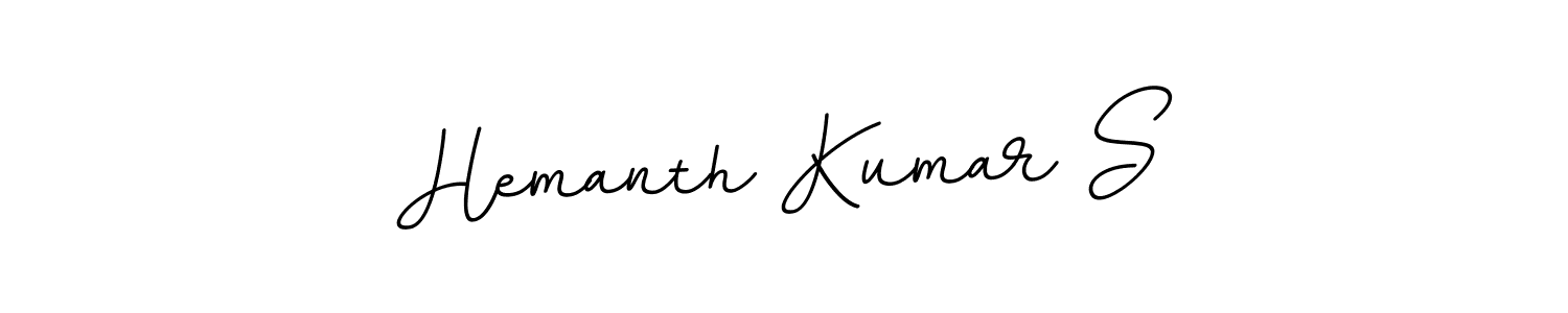 Also we have Hemanth Kumar S name is the best signature style. Create professional handwritten signature collection using BallpointsItalic-DORy9 autograph style. Hemanth Kumar S signature style 11 images and pictures png