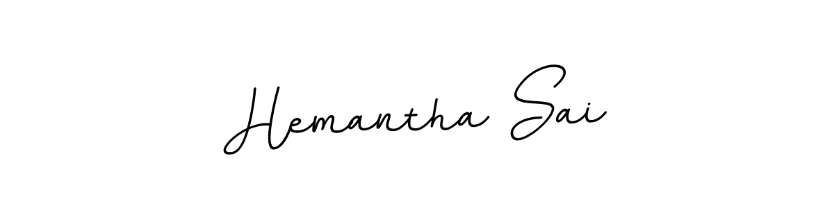 Similarly BallpointsItalic-DORy9 is the best handwritten signature design. Signature creator online .You can use it as an online autograph creator for name Hemantha Sai. Hemantha Sai signature style 11 images and pictures png