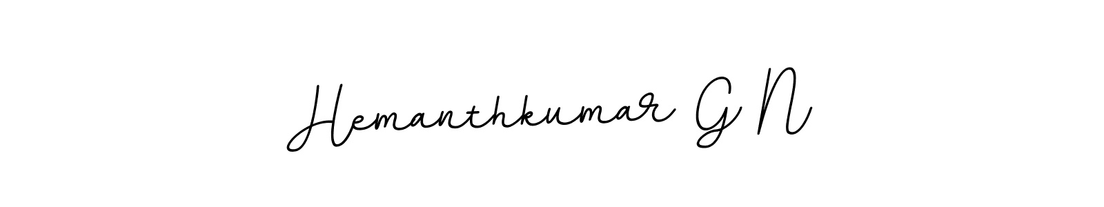 Also we have Hemanthkumar G N name is the best signature style. Create professional handwritten signature collection using BallpointsItalic-DORy9 autograph style. Hemanthkumar G N signature style 11 images and pictures png