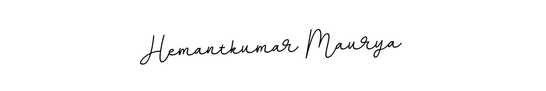 Also You can easily find your signature by using the search form. We will create Hemantkumar Maurya name handwritten signature images for you free of cost using BallpointsItalic-DORy9 sign style. Hemantkumar Maurya signature style 11 images and pictures png