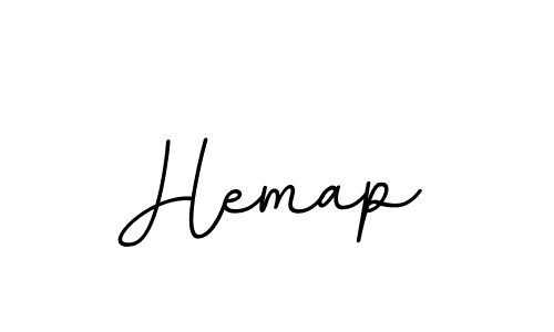 Hemap stylish signature style. Best Handwritten Sign (BallpointsItalic-DORy9) for my name. Handwritten Signature Collection Ideas for my name Hemap. Hemap signature style 11 images and pictures png