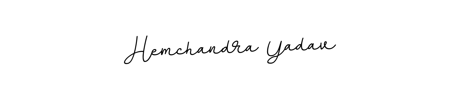 Also You can easily find your signature by using the search form. We will create Hemchandra Yadav name handwritten signature images for you free of cost using BallpointsItalic-DORy9 sign style. Hemchandra Yadav signature style 11 images and pictures png