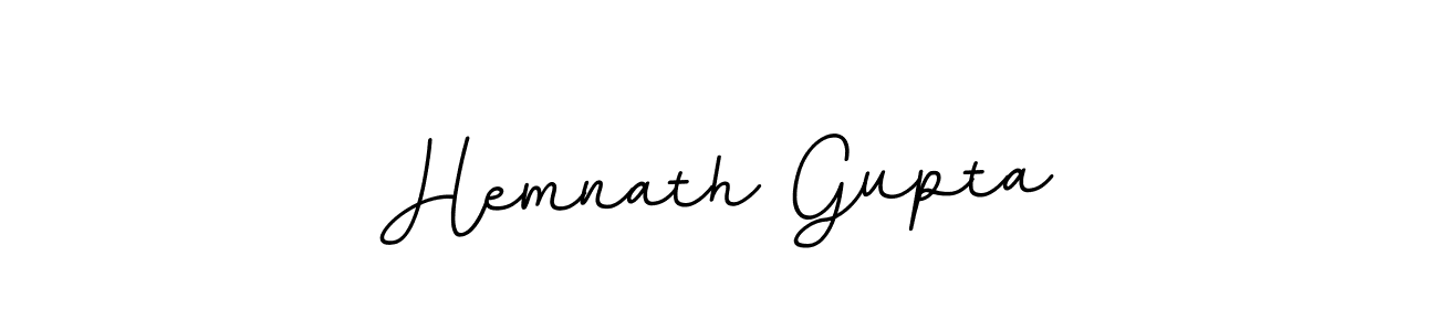 The best way (BallpointsItalic-DORy9) to make a short signature is to pick only two or three words in your name. The name Hemnath Gupta include a total of six letters. For converting this name. Hemnath Gupta signature style 11 images and pictures png