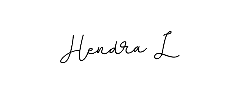 if you are searching for the best signature style for your name Hendra L. so please give up your signature search. here we have designed multiple signature styles  using BallpointsItalic-DORy9. Hendra L signature style 11 images and pictures png