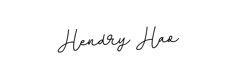 This is the best signature style for the Hendry Hao name. Also you like these signature font (BallpointsItalic-DORy9). Mix name signature. Hendry Hao signature style 11 images and pictures png