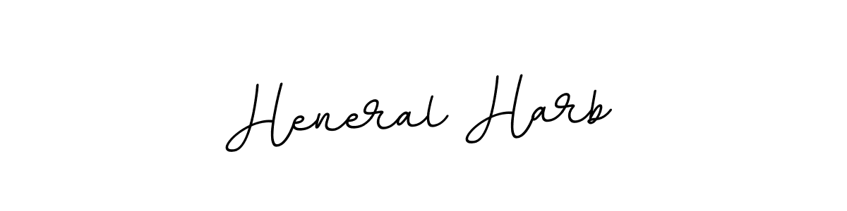 Create a beautiful signature design for name Heneral Harb. With this signature (BallpointsItalic-DORy9) fonts, you can make a handwritten signature for free. Heneral Harb signature style 11 images and pictures png