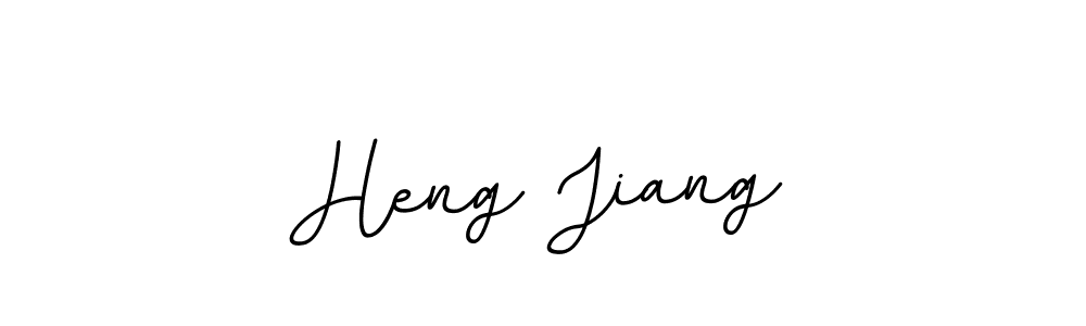 Heng Jiang stylish signature style. Best Handwritten Sign (BallpointsItalic-DORy9) for my name. Handwritten Signature Collection Ideas for my name Heng Jiang. Heng Jiang signature style 11 images and pictures png