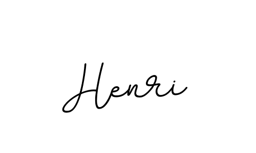 Make a beautiful signature design for name Henri. With this signature (BallpointsItalic-DORy9) style, you can create a handwritten signature for free. Henri signature style 11 images and pictures png