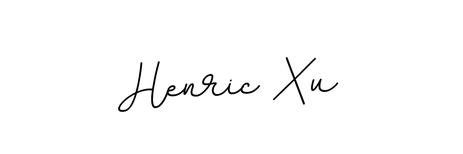 Create a beautiful signature design for name Henric Xu. With this signature (BallpointsItalic-DORy9) fonts, you can make a handwritten signature for free. Henric Xu signature style 11 images and pictures png
