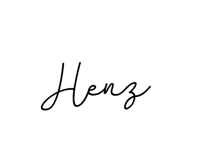 How to make Henz name signature. Use BallpointsItalic-DORy9 style for creating short signs online. This is the latest handwritten sign. Henz signature style 11 images and pictures png