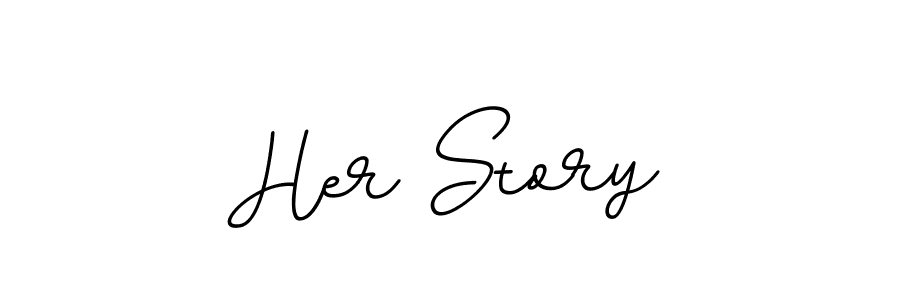Similarly BallpointsItalic-DORy9 is the best handwritten signature design. Signature creator online .You can use it as an online autograph creator for name Her Story. Her Story signature style 11 images and pictures png