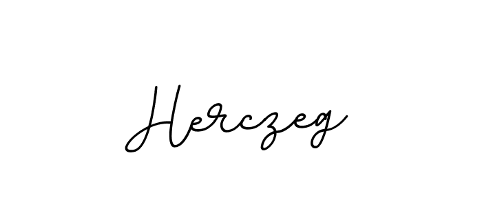 You should practise on your own different ways (BallpointsItalic-DORy9) to write your name (Herczeg) in signature. don't let someone else do it for you. Herczeg signature style 11 images and pictures png