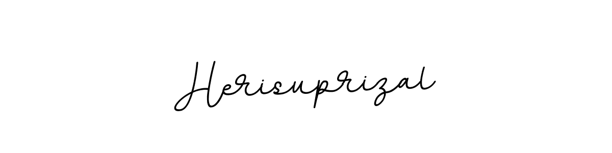 Make a beautiful signature design for name Herisuprizal. With this signature (BallpointsItalic-DORy9) style, you can create a handwritten signature for free. Herisuprizal signature style 11 images and pictures png