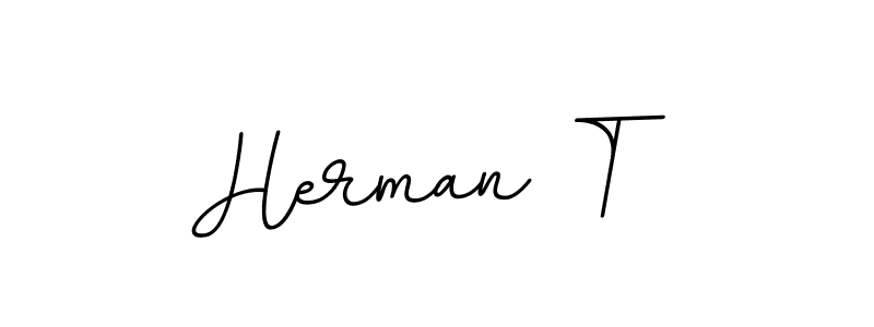 Similarly BallpointsItalic-DORy9 is the best handwritten signature design. Signature creator online .You can use it as an online autograph creator for name Herman T. Herman T signature style 11 images and pictures png