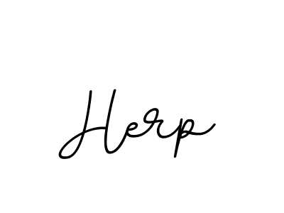 Design your own signature with our free online signature maker. With this signature software, you can create a handwritten (BallpointsItalic-DORy9) signature for name Herp. Herp signature style 11 images and pictures png