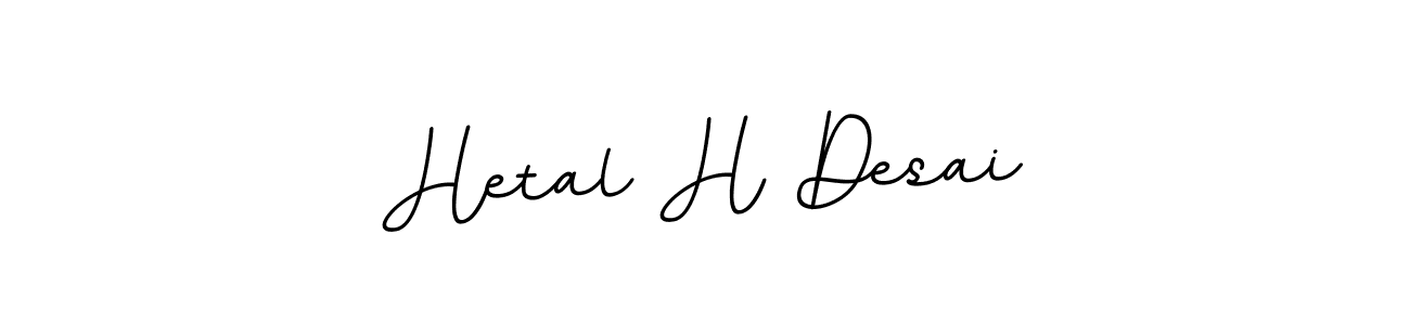 You should practise on your own different ways (BallpointsItalic-DORy9) to write your name (Hetal H Desai) in signature. don't let someone else do it for you. Hetal H Desai signature style 11 images and pictures png