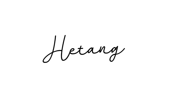 How to make Hetang name signature. Use BallpointsItalic-DORy9 style for creating short signs online. This is the latest handwritten sign. Hetang signature style 11 images and pictures png