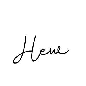 Hew stylish signature style. Best Handwritten Sign (BallpointsItalic-DORy9) for my name. Handwritten Signature Collection Ideas for my name Hew. Hew signature style 11 images and pictures png