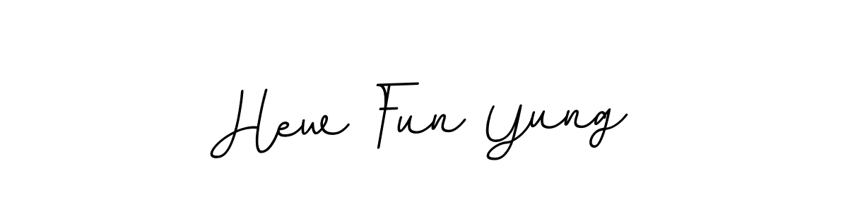 Make a beautiful signature design for name Hew Fun Yung. Use this online signature maker to create a handwritten signature for free. Hew Fun Yung signature style 11 images and pictures png