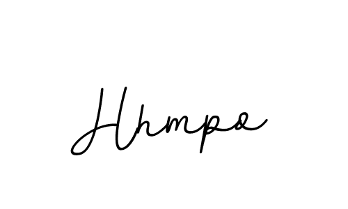 Use a signature maker to create a handwritten signature online. With this signature software, you can design (BallpointsItalic-DORy9) your own signature for name Hhmpo. Hhmpo signature style 11 images and pictures png