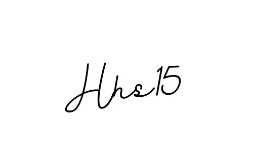 Use a signature maker to create a handwritten signature online. With this signature software, you can design (BallpointsItalic-DORy9) your own signature for name Hhs15. Hhs15 signature style 11 images and pictures png