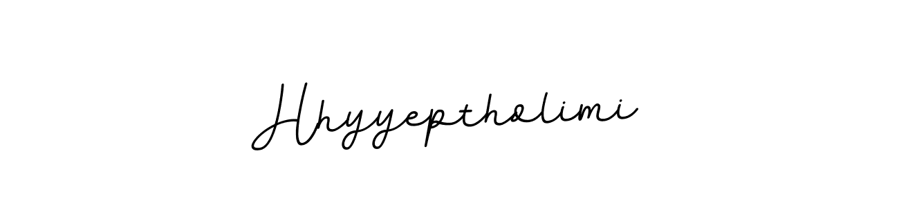 How to make Hhyyeptholimi name signature. Use BallpointsItalic-DORy9 style for creating short signs online. This is the latest handwritten sign. Hhyyeptholimi signature style 11 images and pictures png