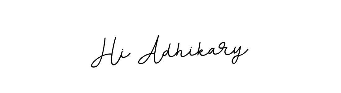 It looks lik you need a new signature style for name Hi Adhikary. Design unique handwritten (BallpointsItalic-DORy9) signature with our free signature maker in just a few clicks. Hi Adhikary signature style 11 images and pictures png