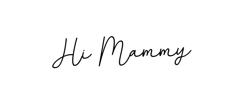 How to make Hi Mammy signature? BallpointsItalic-DORy9 is a professional autograph style. Create handwritten signature for Hi Mammy name. Hi Mammy signature style 11 images and pictures png