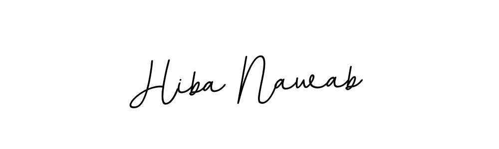 This is the best signature style for the Hiba Nawab name. Also you like these signature font (BallpointsItalic-DORy9). Mix name signature. Hiba Nawab signature style 11 images and pictures png