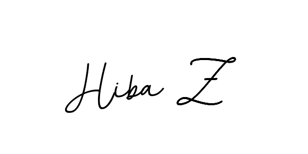 Also we have Hiba Z name is the best signature style. Create professional handwritten signature collection using BallpointsItalic-DORy9 autograph style. Hiba Z signature style 11 images and pictures png