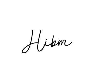 Make a beautiful signature design for name Hibm. Use this online signature maker to create a handwritten signature for free. Hibm signature style 11 images and pictures png