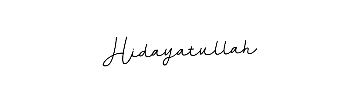 Create a beautiful signature design for name Hidayatullah. With this signature (BallpointsItalic-DORy9) fonts, you can make a handwritten signature for free. Hidayatullah signature style 11 images and pictures png