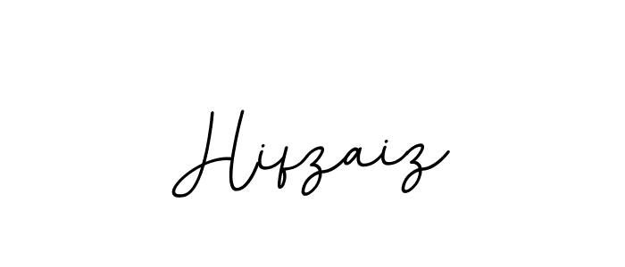 How to make Hifzaiz signature? BallpointsItalic-DORy9 is a professional autograph style. Create handwritten signature for Hifzaiz name. Hifzaiz signature style 11 images and pictures png
